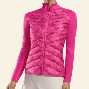 Almost new, G/FORE Pink Puffer Jacket